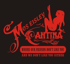 Art print by www.bubthezombie.com at  http://society6.com/product/mos-eisley-cantina_print#1=45